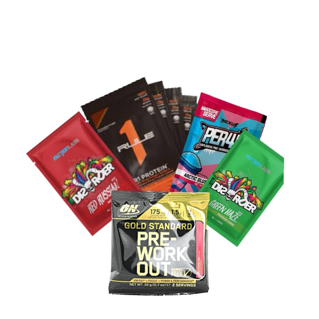 Assorted Supplement Sample Pack