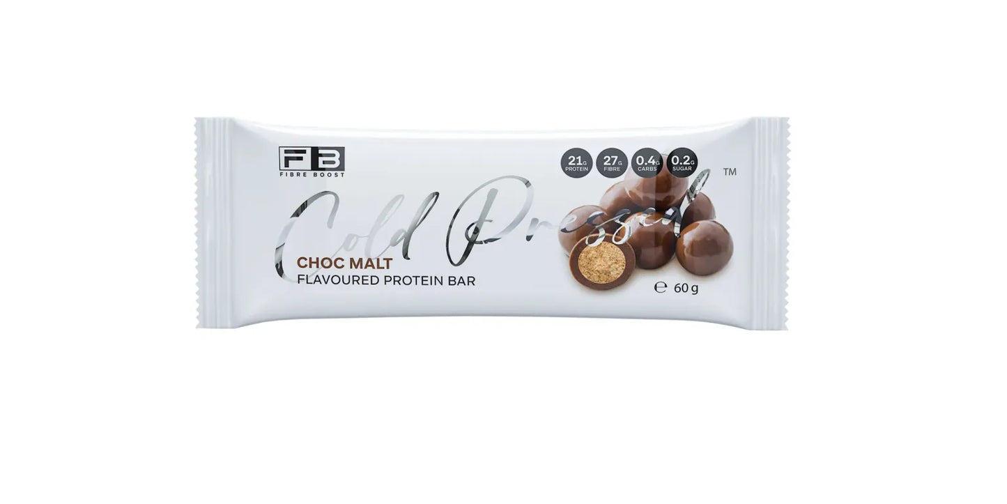 Fibre Boost: Cold Pressed Protein Bars