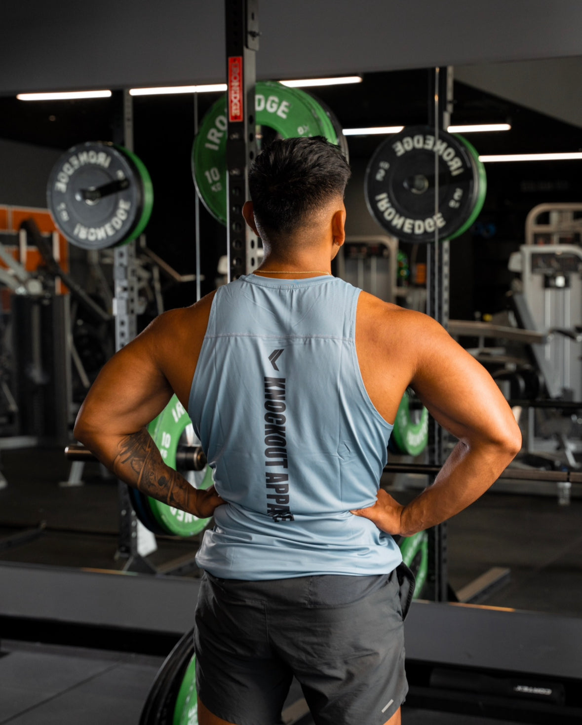 Trainer Singlet - Blue