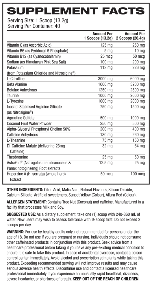 BUM: Thavage Energy Powder