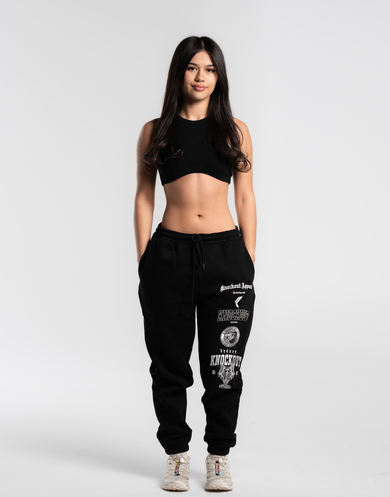 ICON trackpants - Black