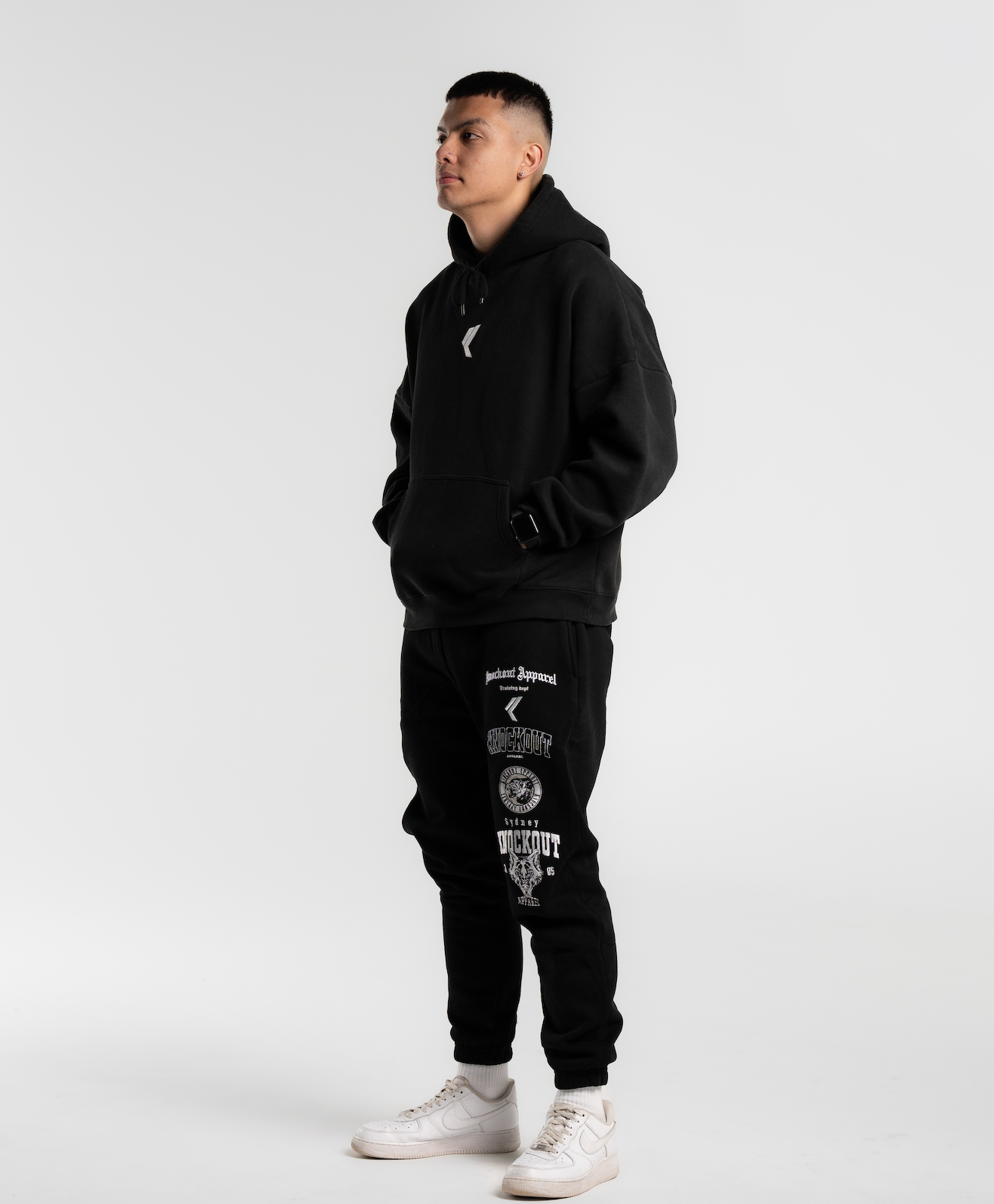 ICON trackpants - Black