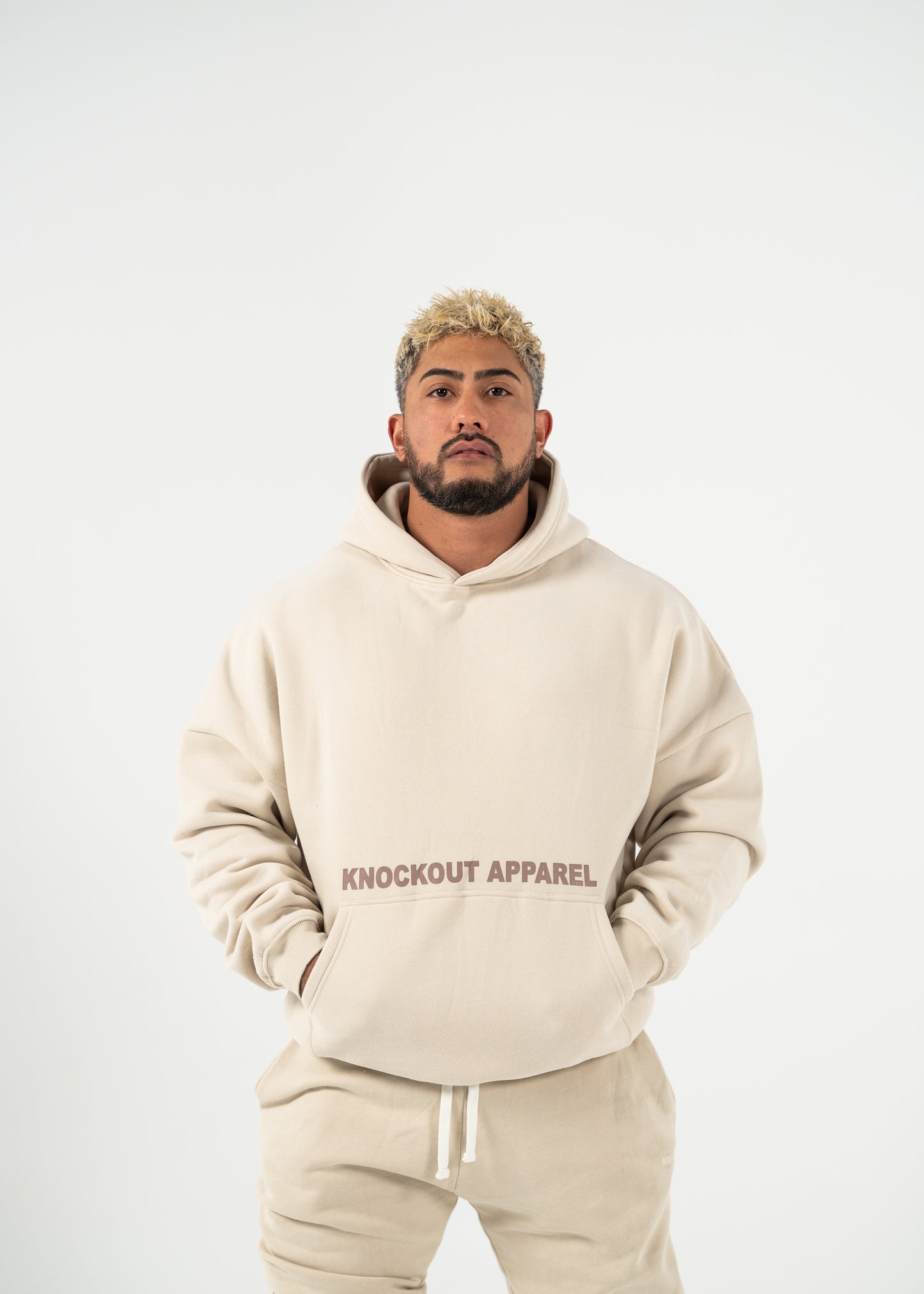 KA ESSENTIALS HOODIE / WINTER COLLECTION '23 - CREAM