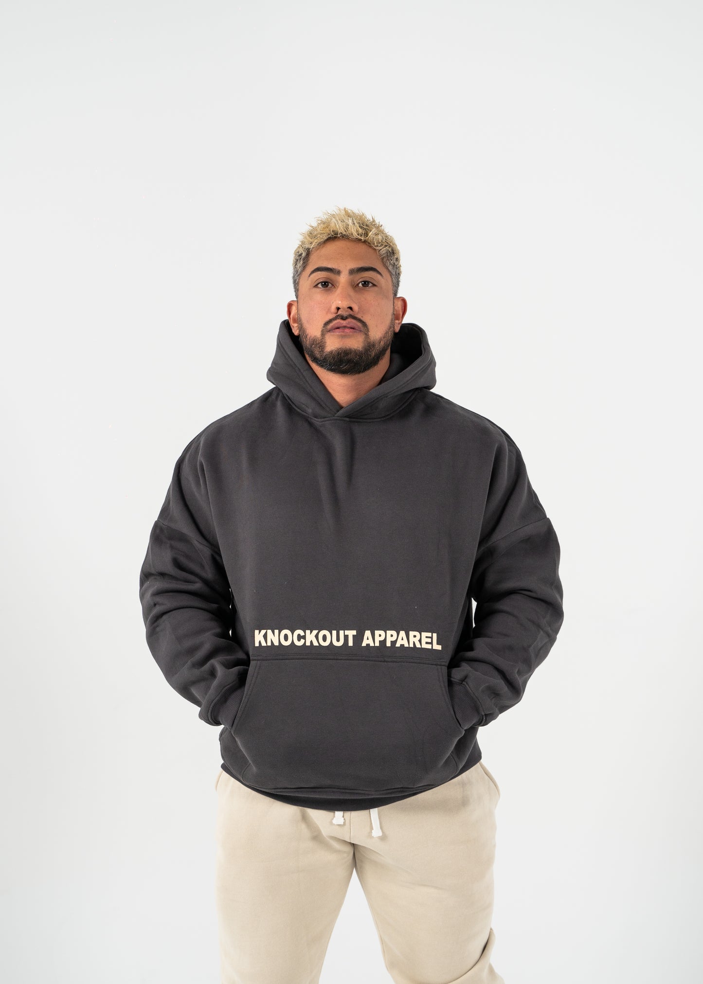 KA ESSENTIALS HOODIE / WINTER COLLECTION '23 - CHARCOAL