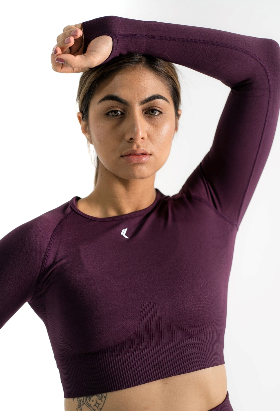 SEAMLESS 2.0 Long sleeve PLUM