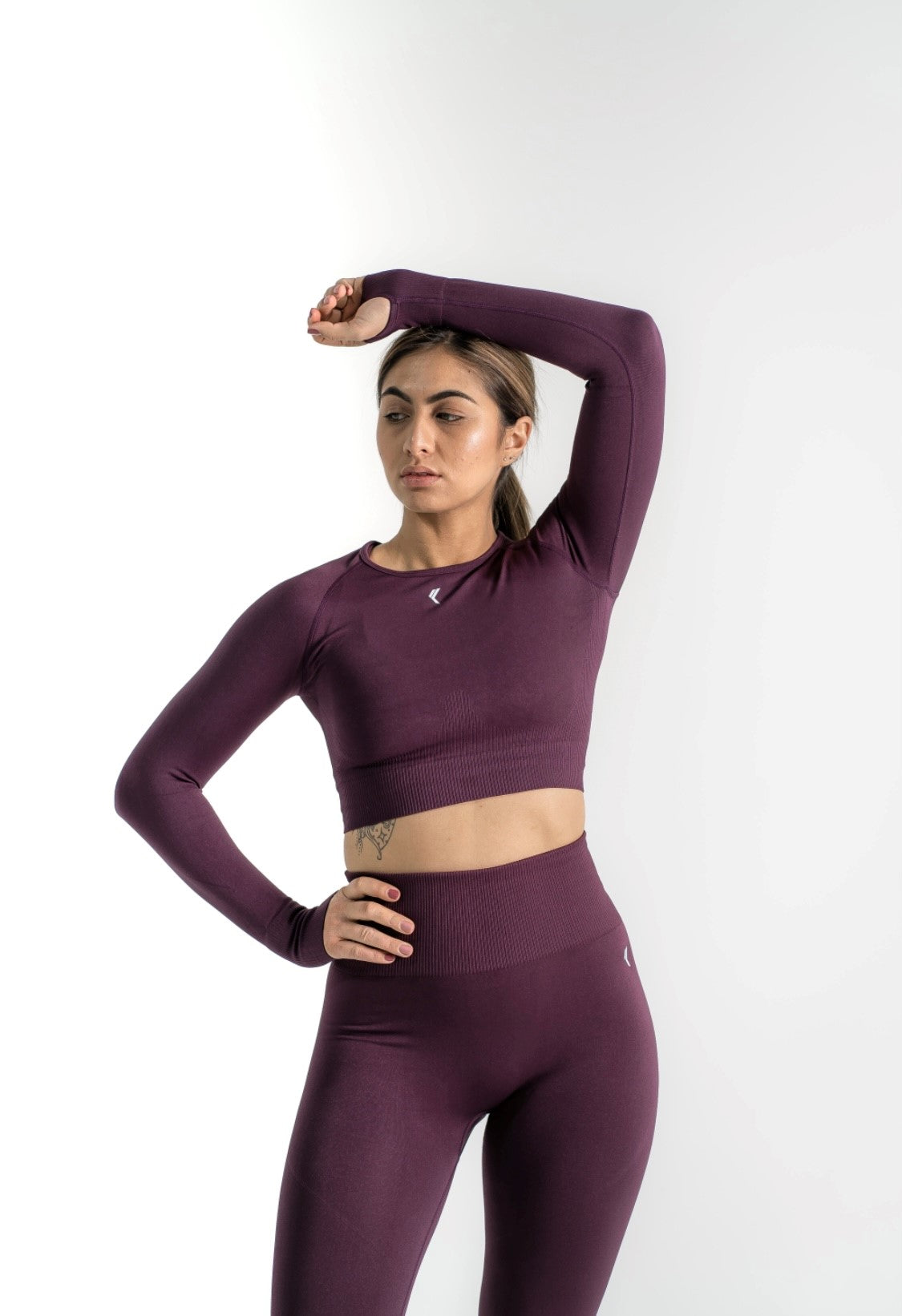 SEAMLESS 2.0 Long sleeve PLUM