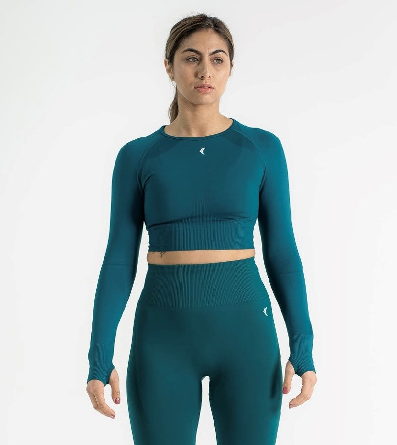 SEAMLESS 2.0 Long sleeve TEAL