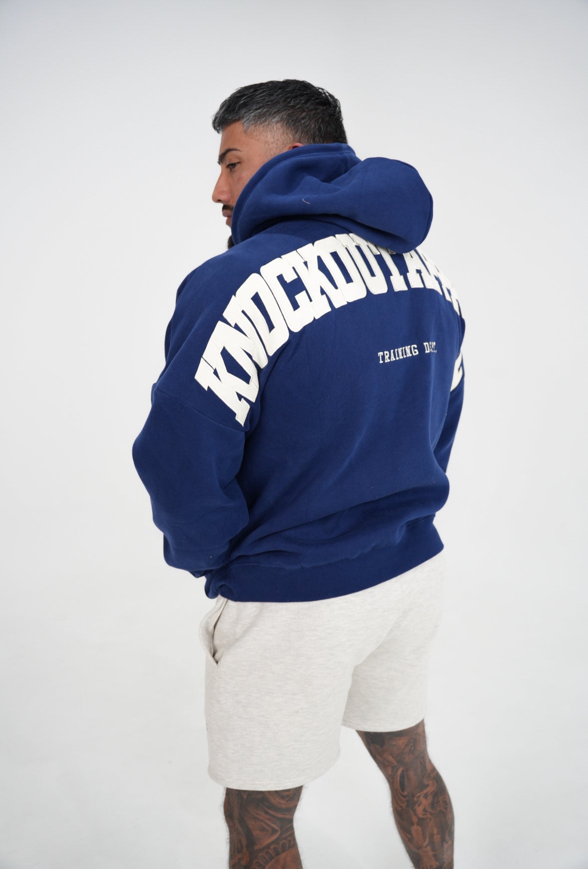 TRAINING DEPT. OVERSIZED HOODIE - NAVY