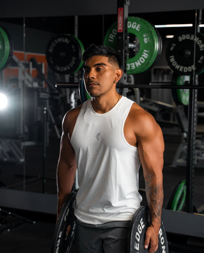 Trainer Singlet - White