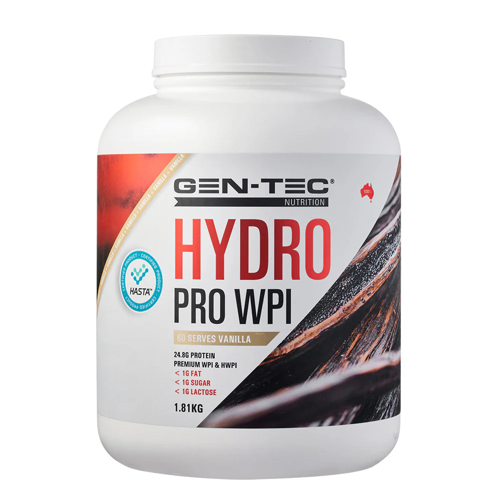 Gen-Tec: Hydro Pro Whey Protein Isolate 1.8kg