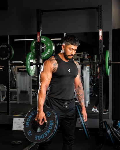 Trainer Singlet - Black