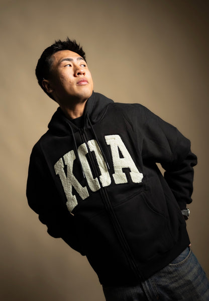 KOA Jacket - Black & Cream