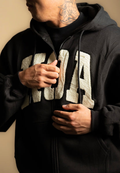 KOA Jacket - Black & Cream