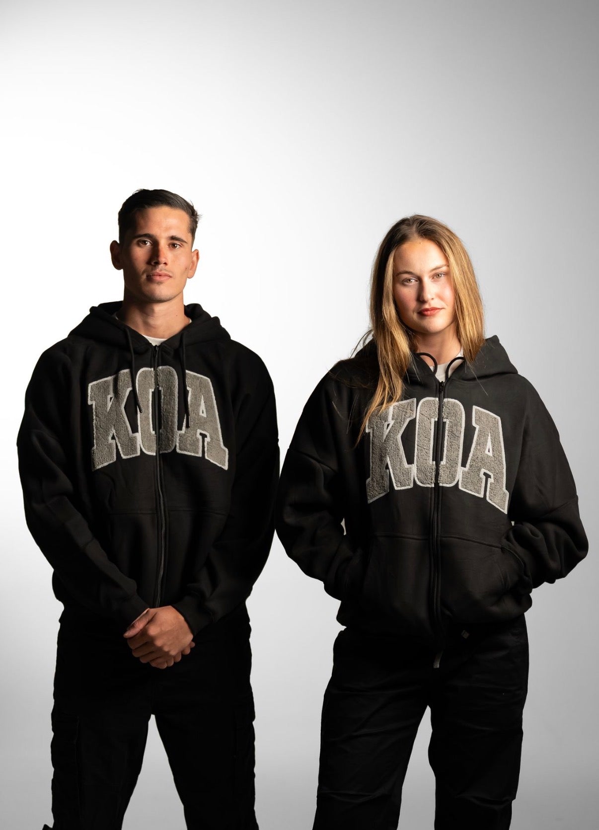 KOA Jacket - Black & Grey