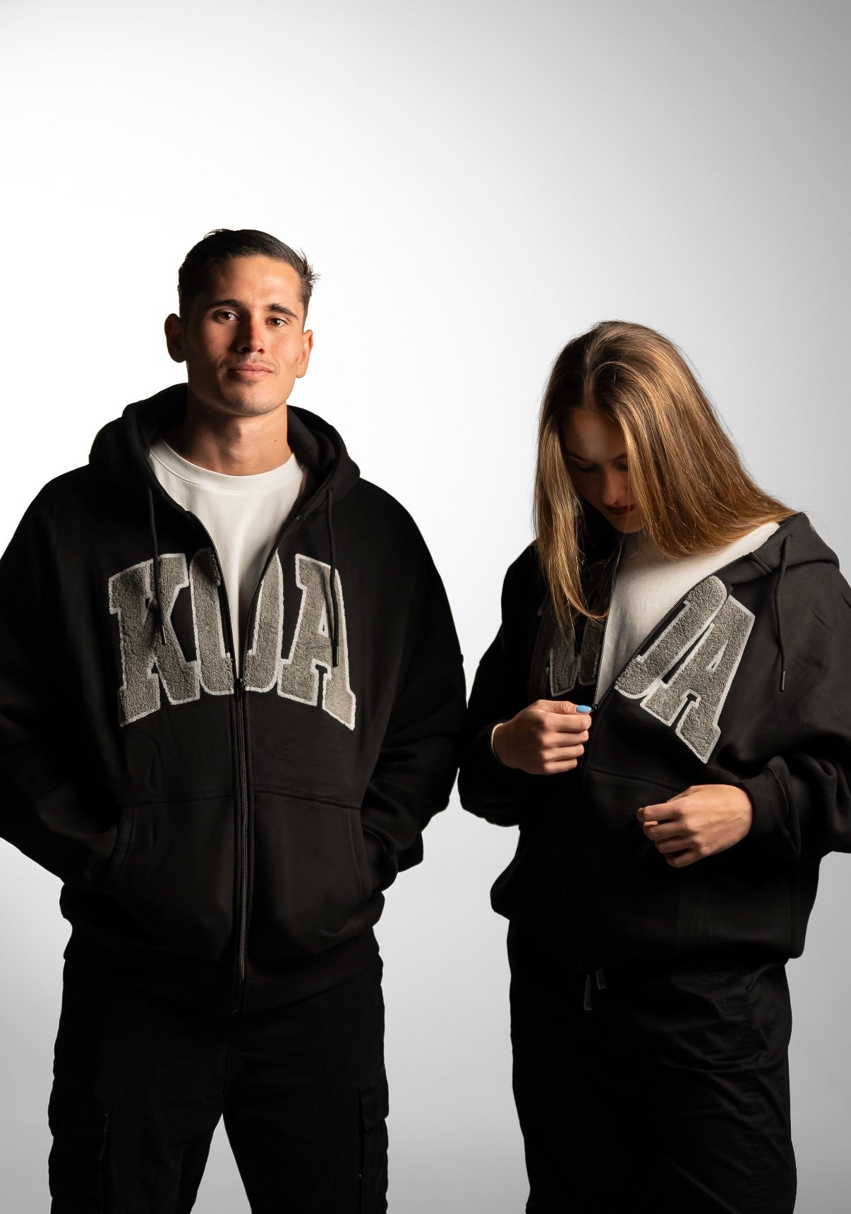 KOA Jacket - Black & Grey