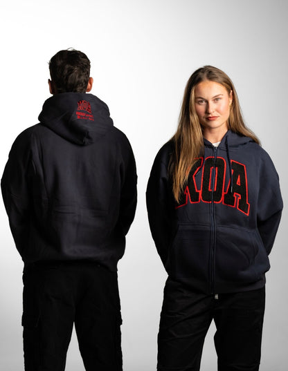 KOA Jacket - Navy & Red