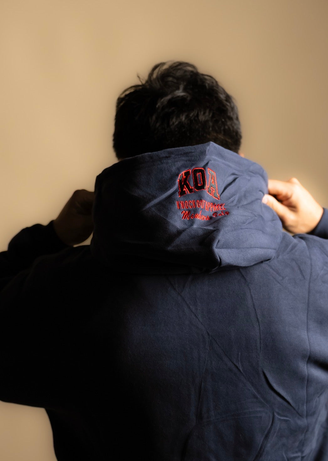 KOA Jacket - Navy & Red