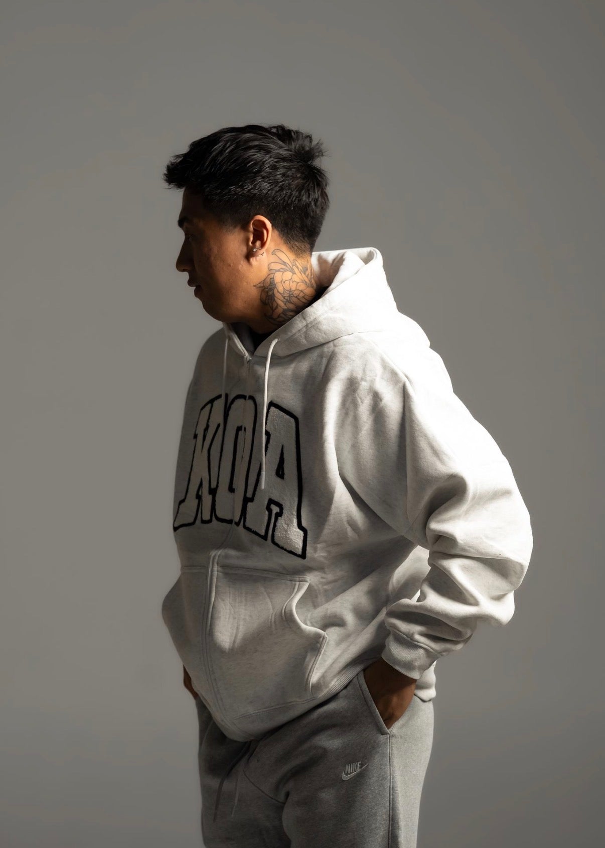 KOA Jacket - Grey & White