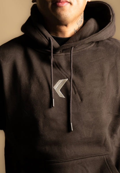 TRAINING DEPT. OVERSIZED HOODIE - BROWN