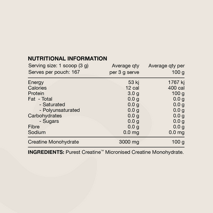 Switch Purest Creatine