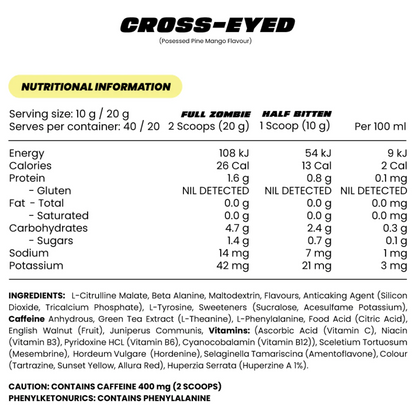 Zombie Labs: Cross-Eyed