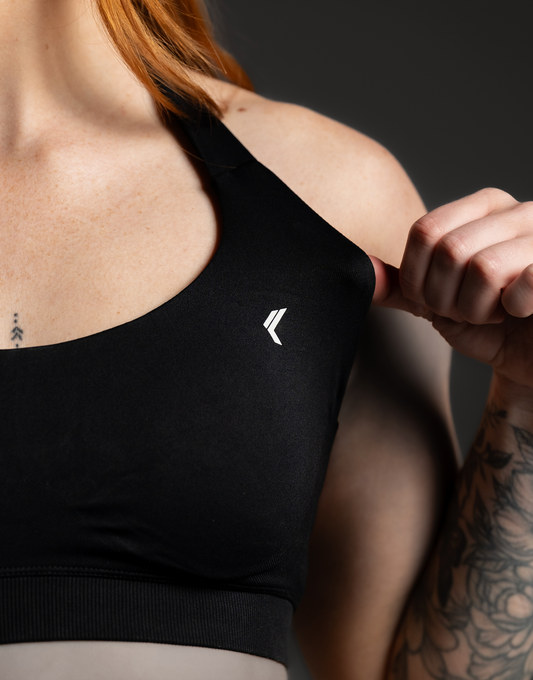 Sculpt Halter Bra - Shadow