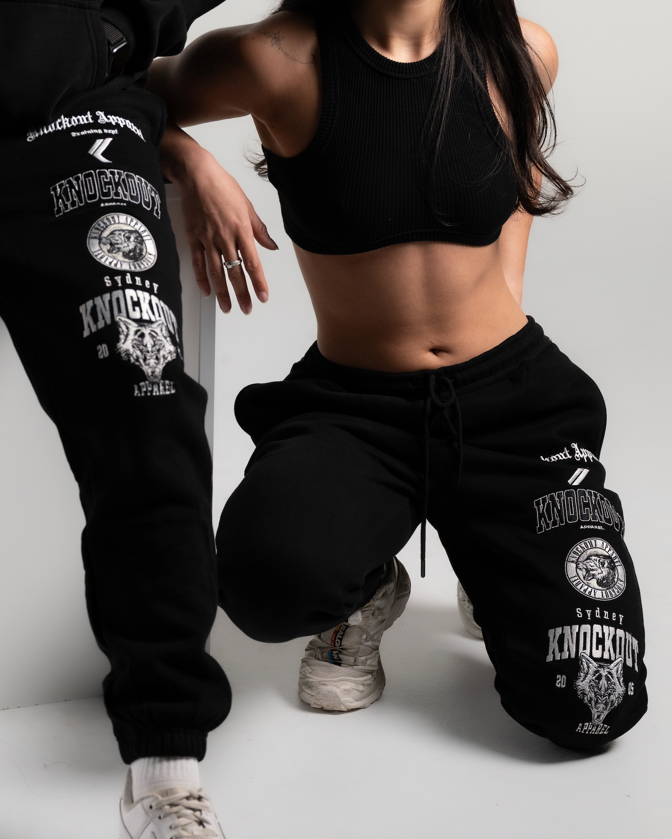ICON trackpants - Black