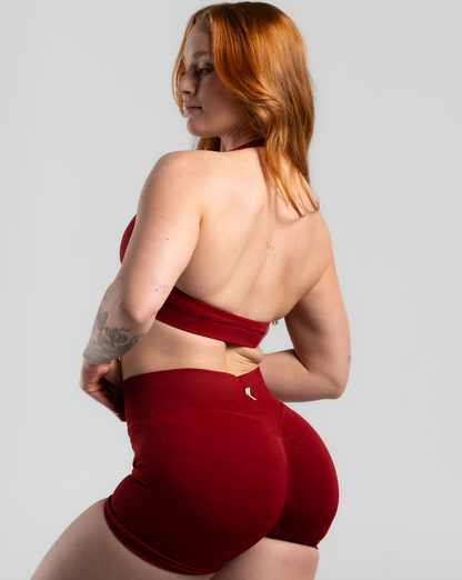 Sculpt Shorts - Cherry