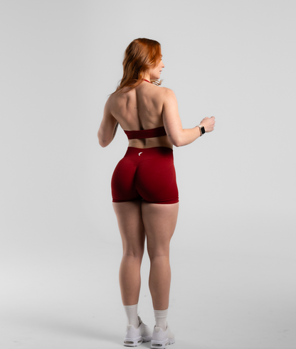 Sculpt Shorts - Cherry