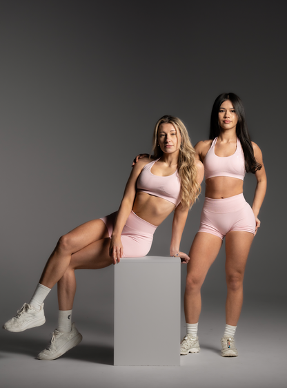 Sculpt Shorts - Baby Pink