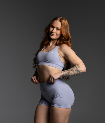 Sculpt Halter Bra - Cloudy Lilac