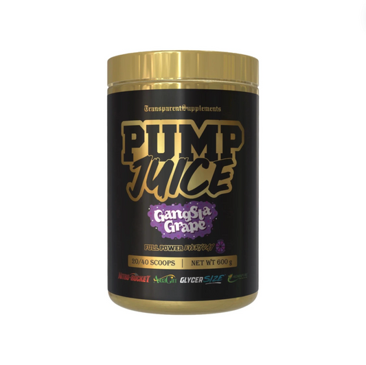 Transparent Supplements: Pump Juice