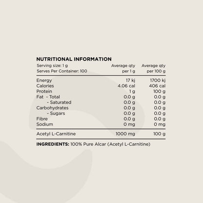 Switch Acetyl L-Carnitine