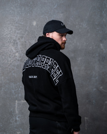 TRAINING DEPT. OVERSIZED HOODIE - BLACK