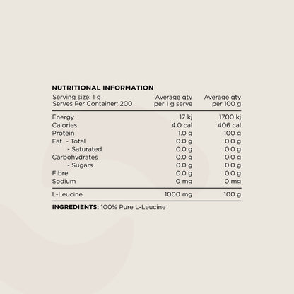 Switch Leucine