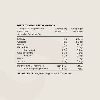 Magnesium L-Threonate (Mag3)