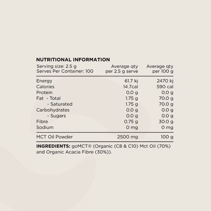 Switch MCT Oil Powder