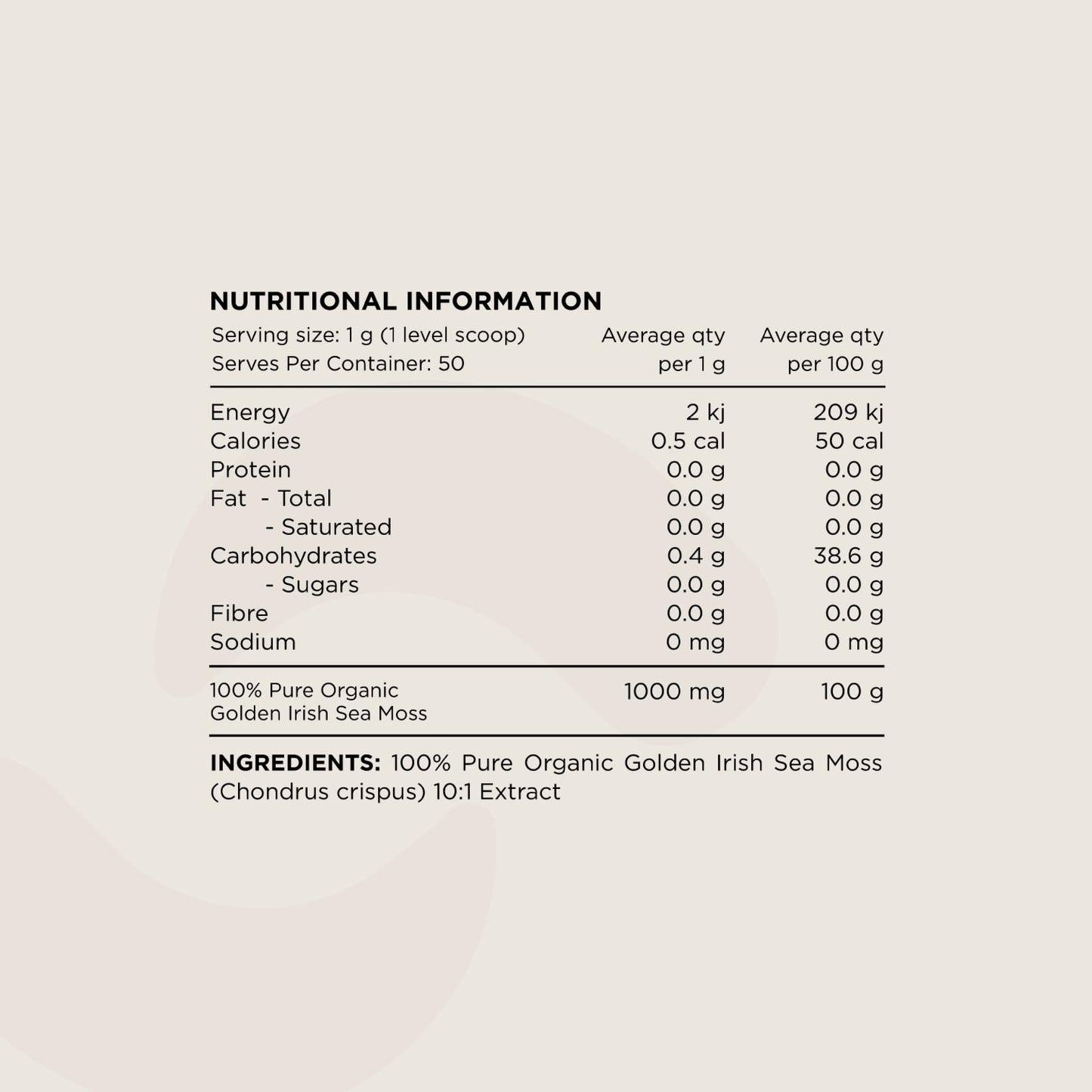 Switch Sea Moss