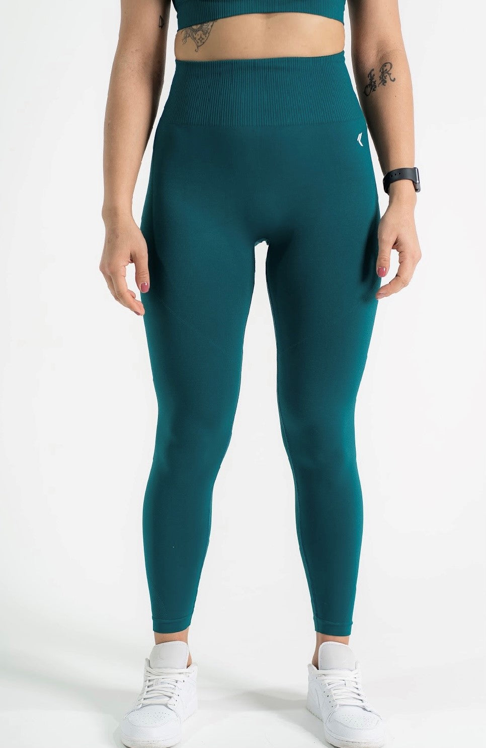SEAMLESS 2.0 Full length tights TEAL