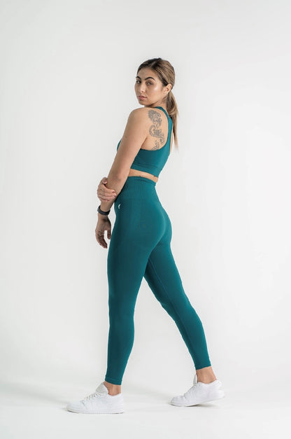 SEAMLESS 2.0 Full length tights TEAL