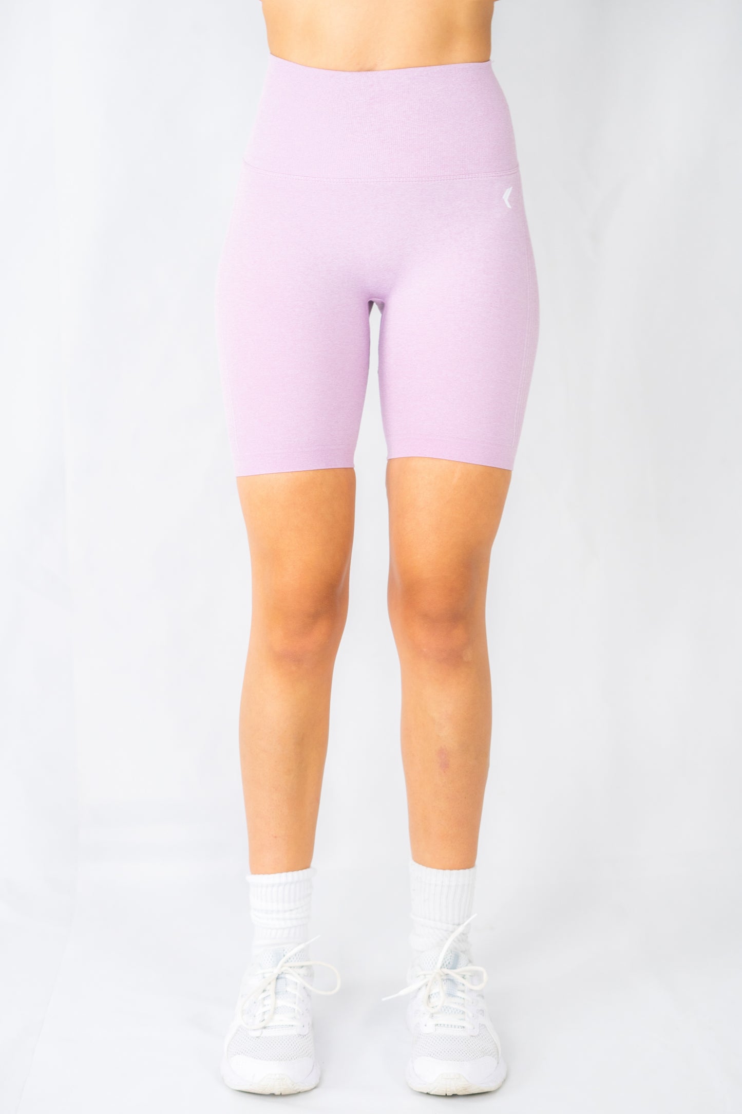 Seamless Scrunch Bike Shorts - Lilac